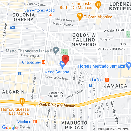 Spa de uñas Gran Diosa map