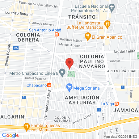 Barber King & Gorilla King Tattoo Sucursal Chabacano map