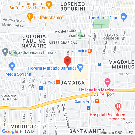 Yara's hair salon and barber map