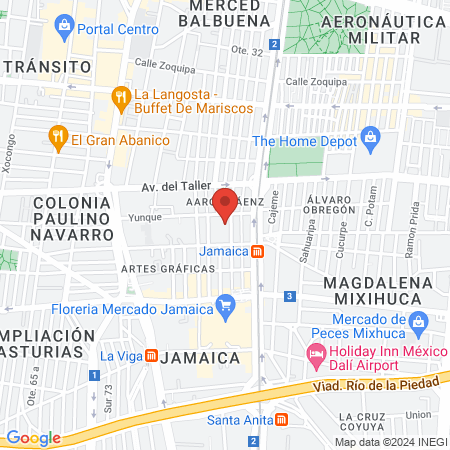 Guarderia 45 Issste map