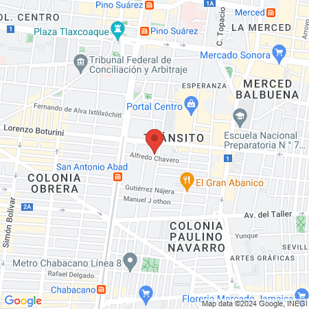 Dr. Placido Enrique León Garcia/servicios de salud publica de la cd. de mexico/atencion medica map