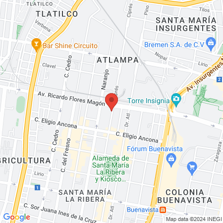 LUAR Home Studio. Extensiones de pestañas map