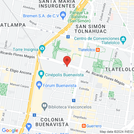 Guardería Infantil IMSS 32 map