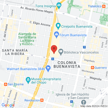 Dentalia Forum Buenavista map