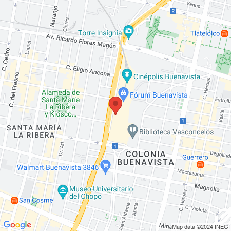 Club C+ Buenavista map