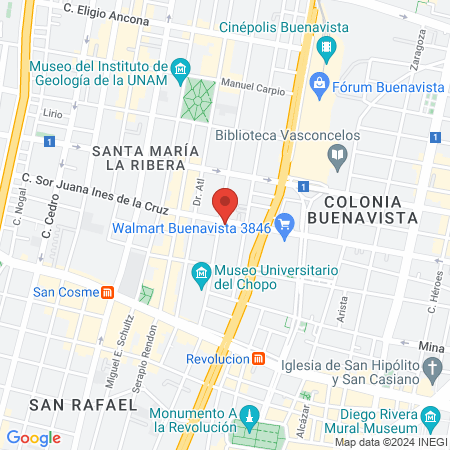 Barbería Gallagher map