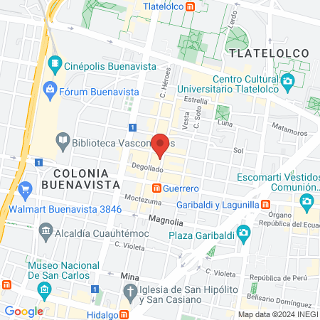 El Barrio Barbería map