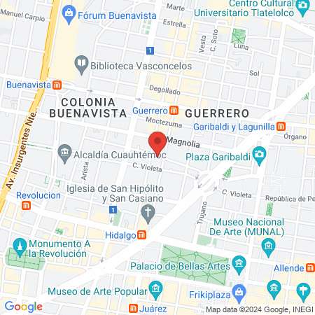Imperio Barbería map