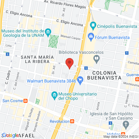 Consultorio Dental Dra. Aurora Hernández map