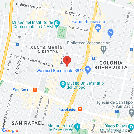 OdontoPediatra Dorantes map