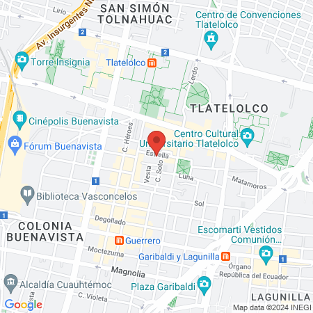 Hospital Infantil Dolores Sanz map