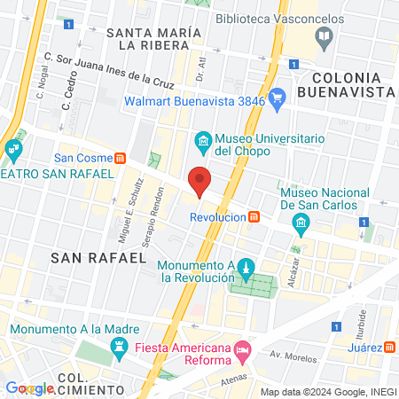 Laboratorio y Consultorios Doisy - San Cosme map