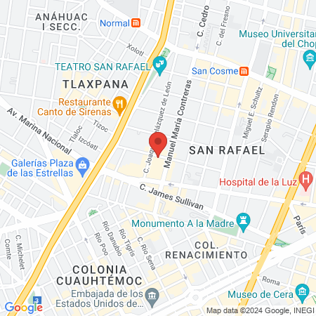 Lic. Sergio García map