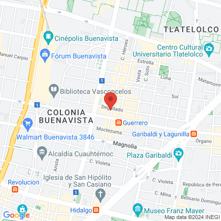 Clínica Veterinaria Caramelo map