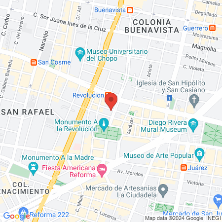 Dental Care CDMX map