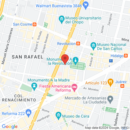 Congreso ADM-AMIC 2017 map