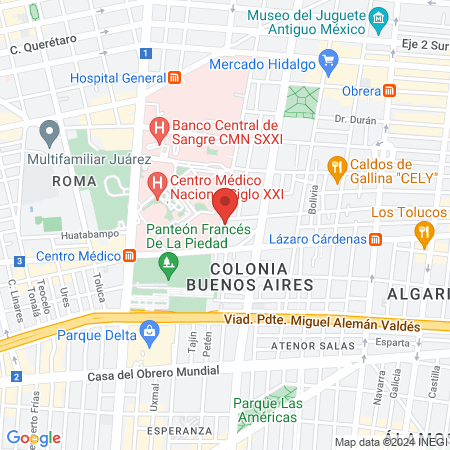 Pediatria Star Victoria map