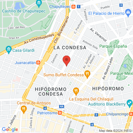 Wax Revolution Mazatlán map