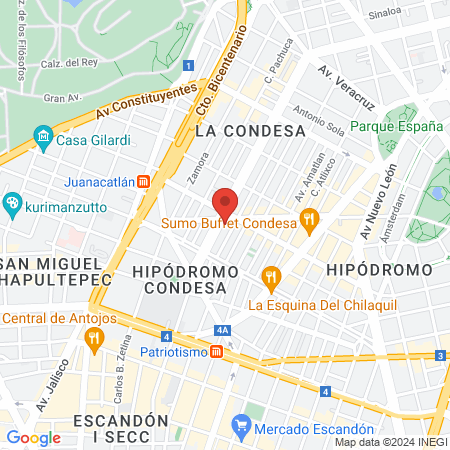 SCALPER STUDIO CONDESA map