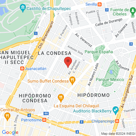 SPA ENTRE AMIGAS map