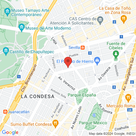 Glitzi | App de Servicios de Belleza y Spa a Domicilio map