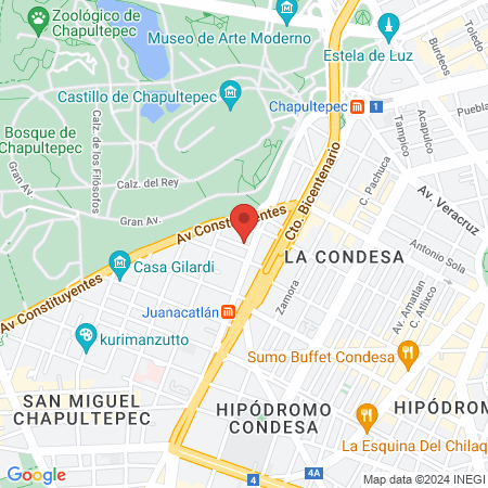 Espacio Púrpura map