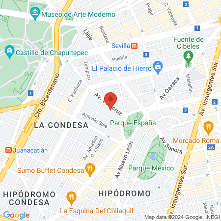 Dr. Maria Fernanda Morales Hernandez map