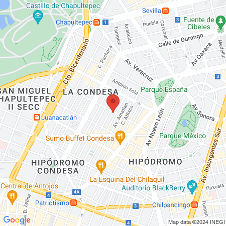 Benito Vargas Ábrego, map