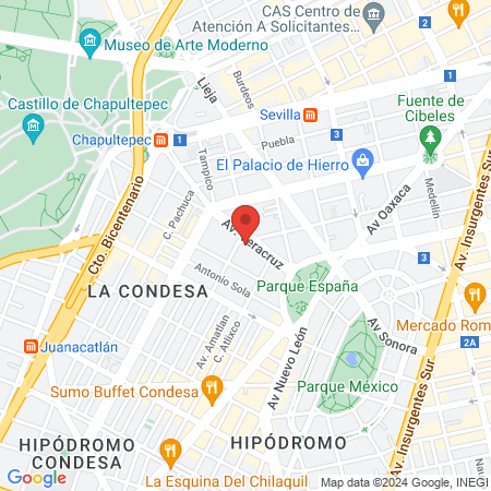 Del Toro Physical Therapy map