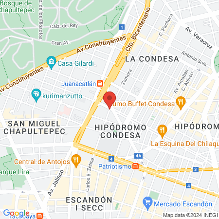 La Perrería Condesa map