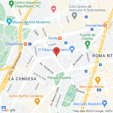 Dr. Alberto David Christy Santiago map