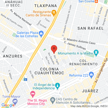 Estética Unisex EGO map