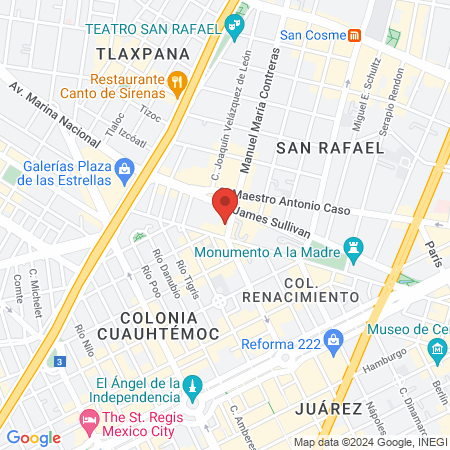 Anytime Fitness Cuauhtemoc map