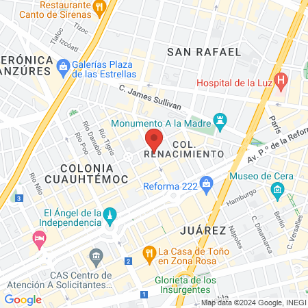 Dentista Doctor Palacios map