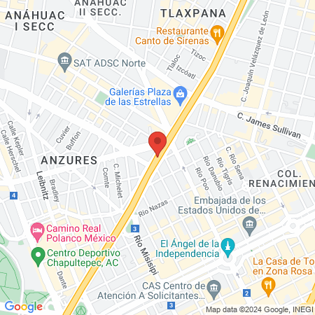 Doctor Ignacio Rodríguez Javier map