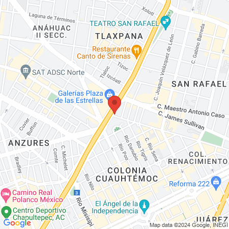 Consultorio veterinario DOG. map