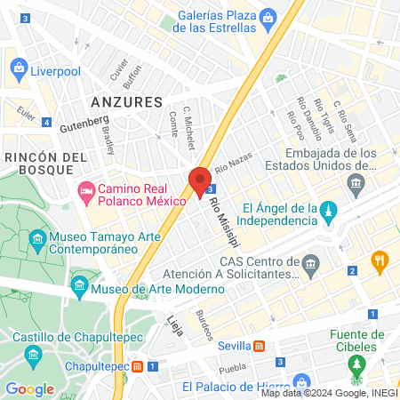 K-nek Veterinaria Integral map