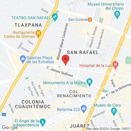 Paw Pets México map