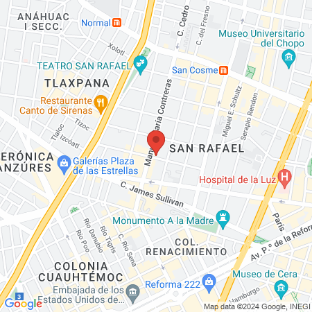 estetica professional map