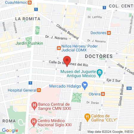 Studio de belleza sigue map