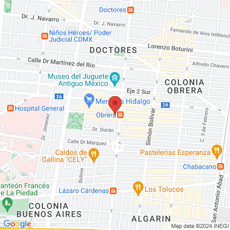Peluqueria Monte Carlo map