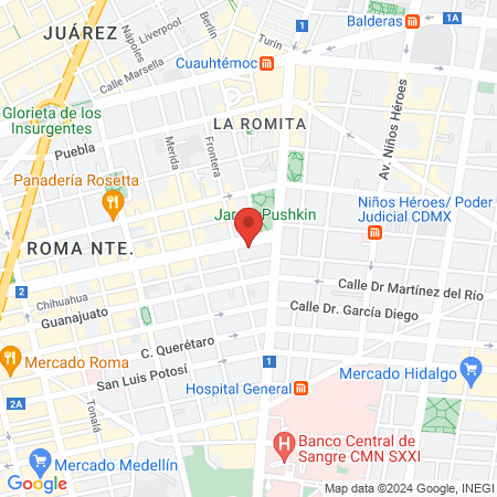 Pantera Negra Peluquería y Barbería map