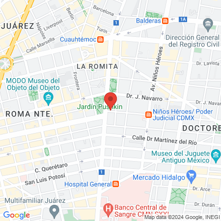 AEM Gimnasio Organico map