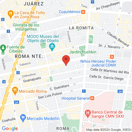 MindBody Pilates Studio MERIDA map