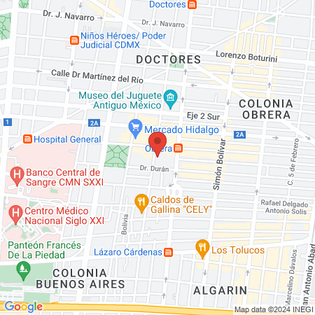 Balam Barber Shop map