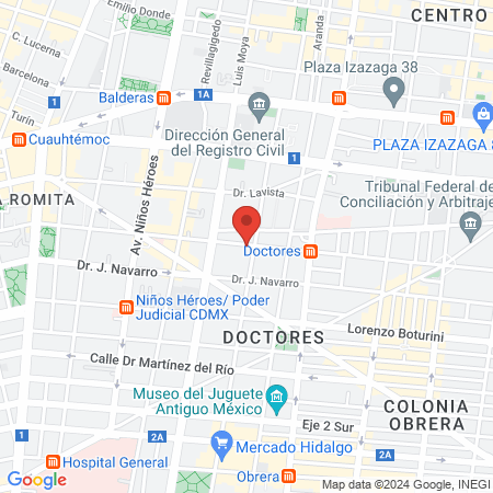 Knockout barber shop map