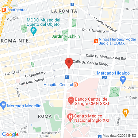 Reyna Mendoza Juan Macario Odontologo map