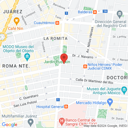 Dra. Ada Casco Conde map