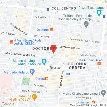 Jose Alejandro Rivero Trujillo Dr map