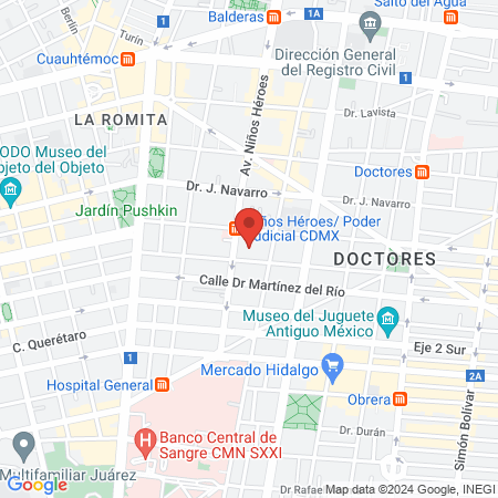 Dr. Victoria Ochoa map